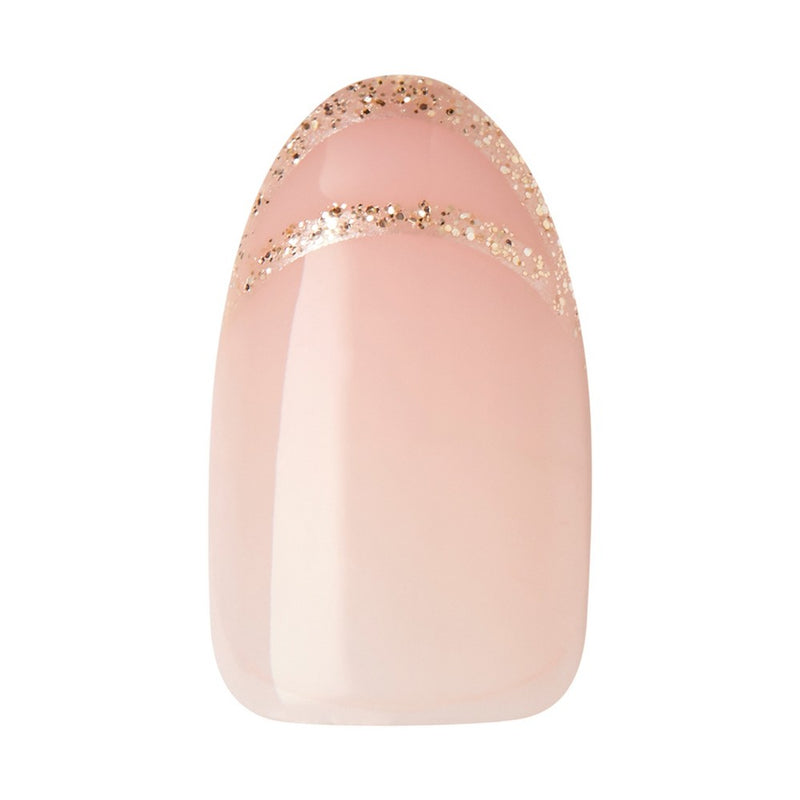 KISS Products Premium Medium Almond Press-On Fake Nails - All My Love - 33ct