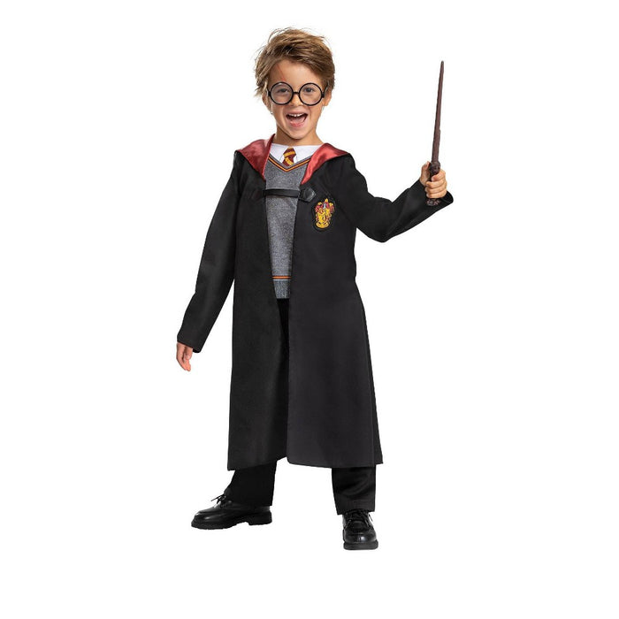 Toddler Harry Potter Classic Halloween Costume Top with Attached Robe M (3-4T)