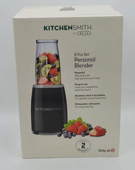 KitchenSmith by Bella 8pc Personal Blender System