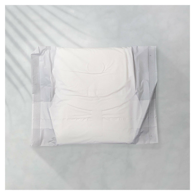 L . Pure Cotton Chlorine Free Top Layer Ultra Thin With Wing Overnight Unscented Absorbency Pads With Wings - 48ct