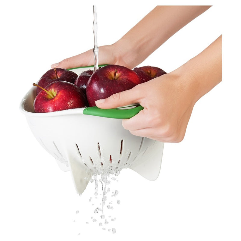 OXO Softworks Colander with Green Handles