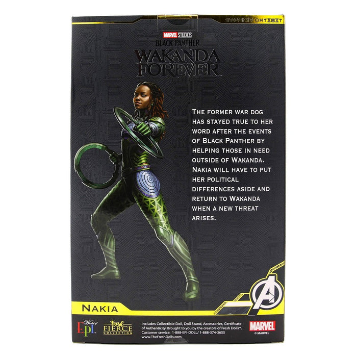 Marvel Black Panther Wakanda Forever Nakia Fashion Doll