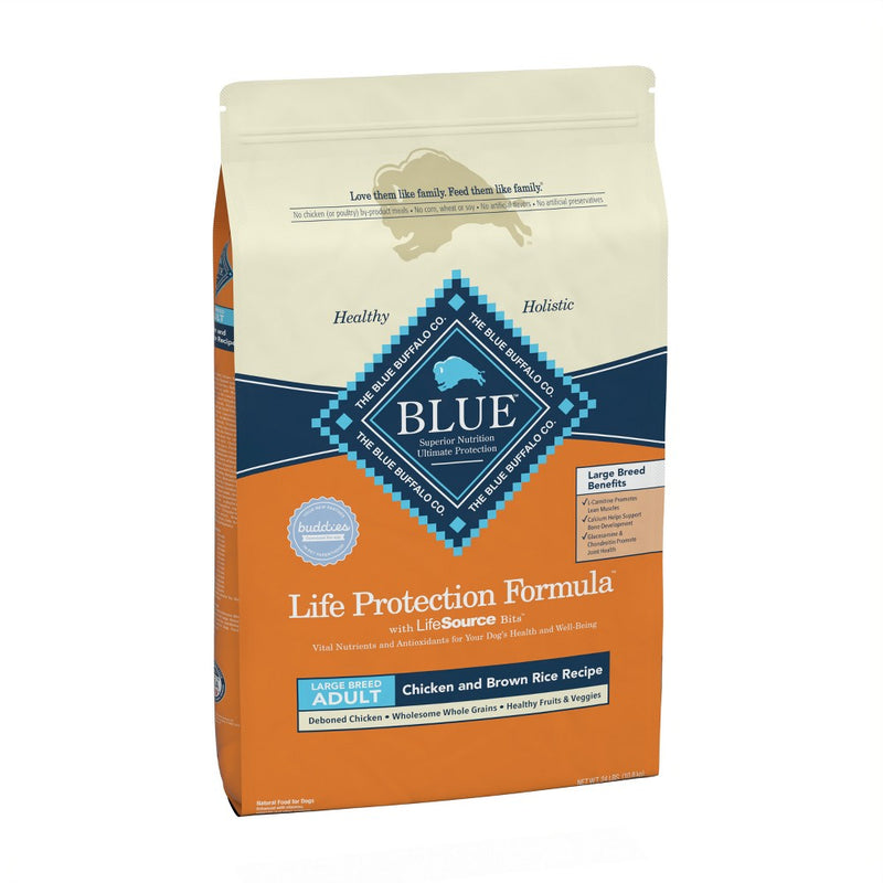 Blue Buffalo Life Protection Formula Natural Adult Large Breed Dry Dog Food with Chicken and Brown Rice - 24lbs (LOCAL PICKUP ONLY)