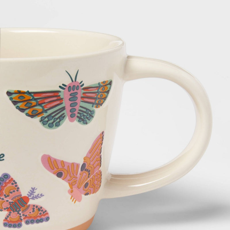 16oz Stoneware Be The Change Mug - Opalhouse