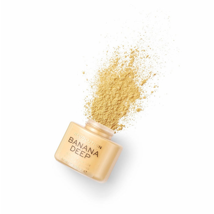 Makeup Revolution Loose Baking Powder - Banana Deep - 1.12oz
