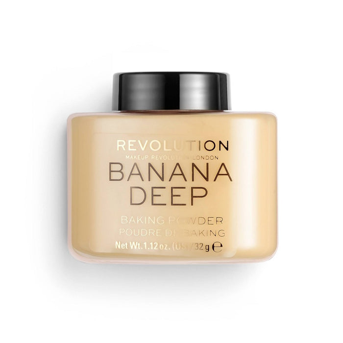 Makeup Revolution Loose Baking Powder - Banana Deep - 1.12oz