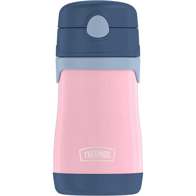 Thermos 10oz Stainless Steel Straw Bottle Pink/Blue