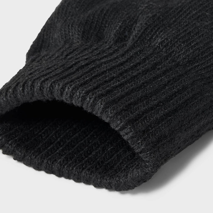 Tech Touch Knit Gloves - Wild Fable Black