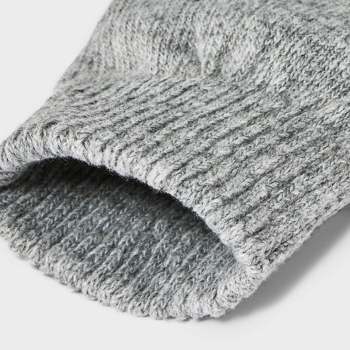Tech Touch Knit Gloves - Wild Fable Gray