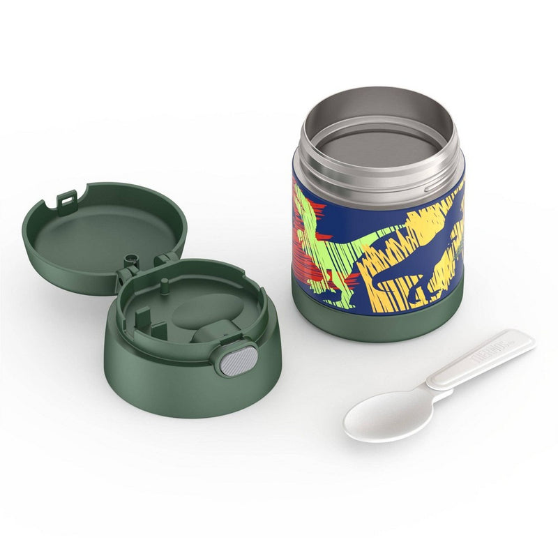 Thermos 10oz FUNtainer Food Jar with Spoon - Dinosaurs