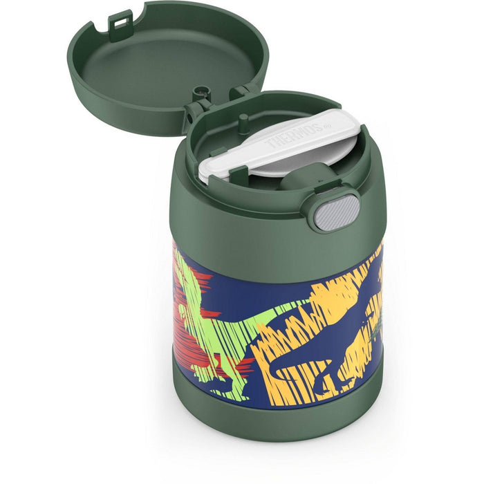 Thermos 10oz FUNtainer Food Jar with Spoon - Dinosaurs