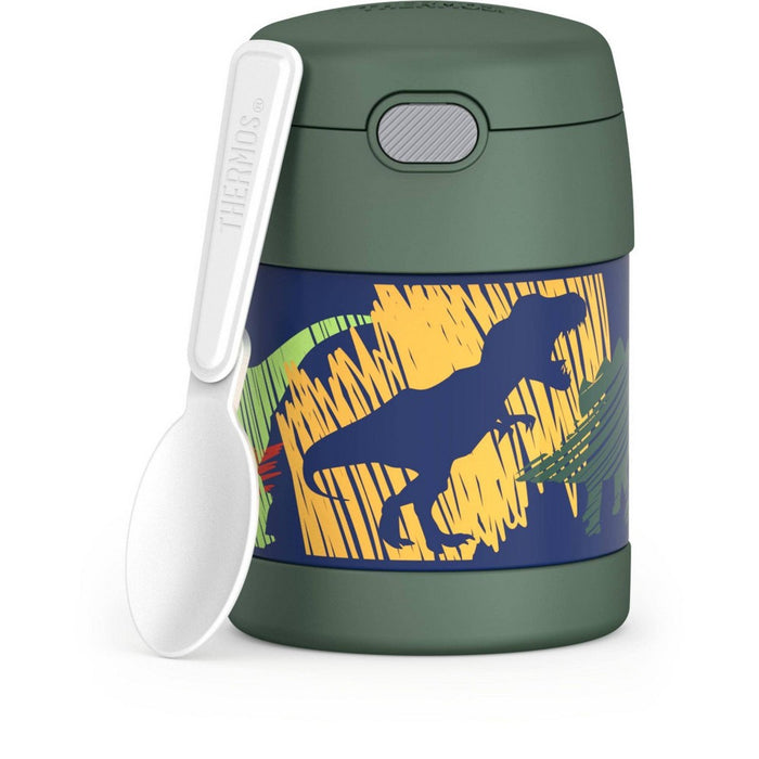 Thermos 10oz FUNtainer Food Jar with Spoon - Dinosaurs