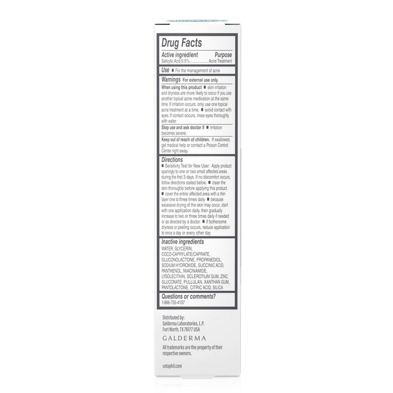 Cetaphil Gentle Clear Triple-Action Acne Serum - 1 fl oz