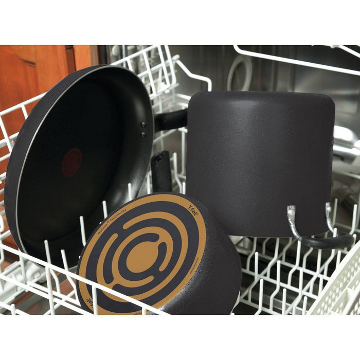 T-fal Simply Cook Nonstick Cookware, Fry Pan, 12.5", Black