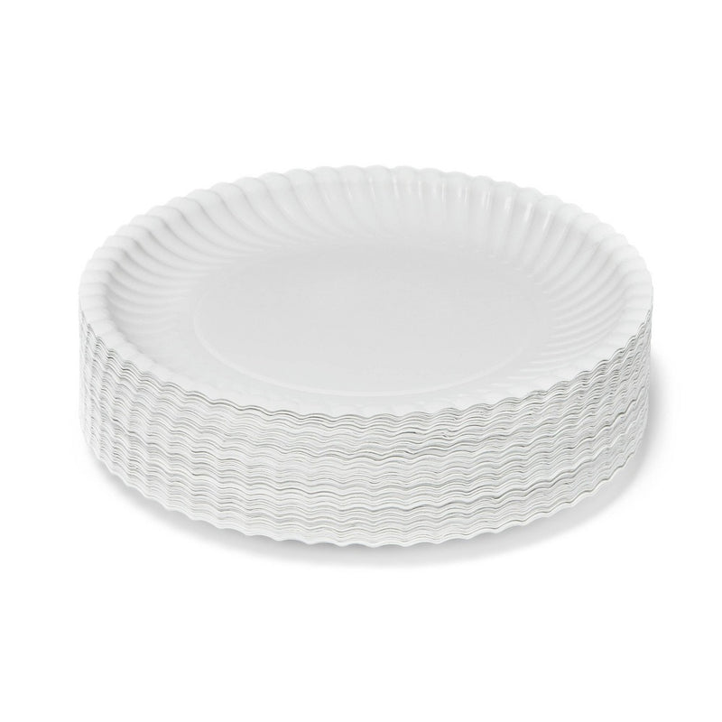 Coated Disposable Paper Plates - 9"- 300ct - Smartly