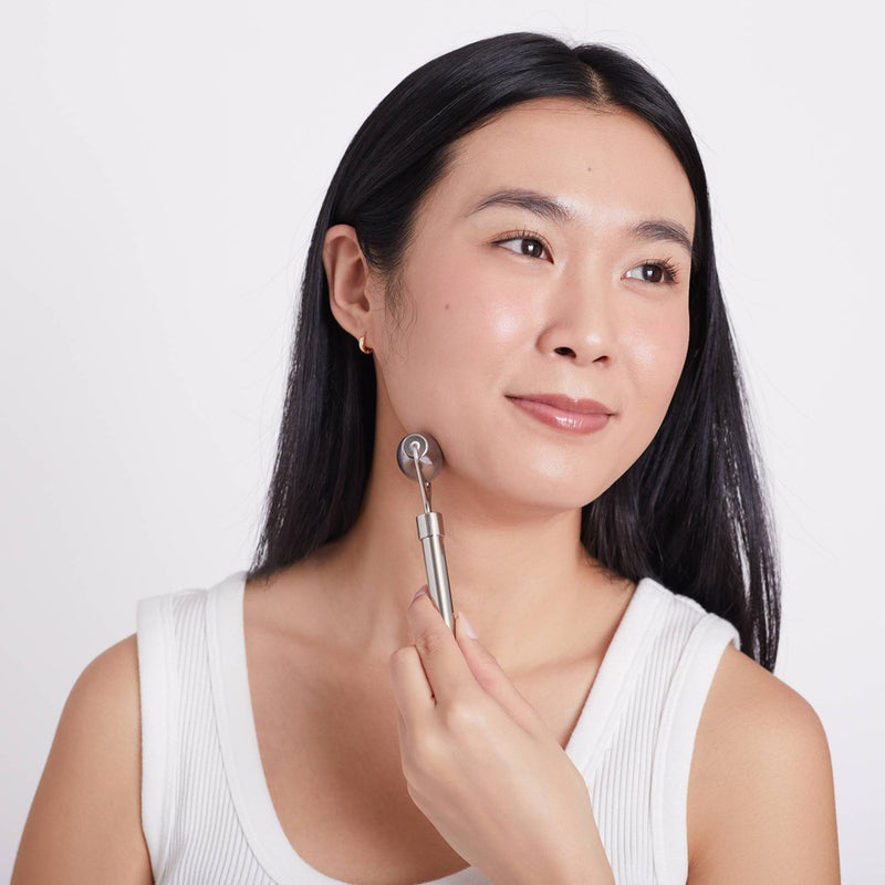 Plum Beauty Stainless Steel Facial Roller