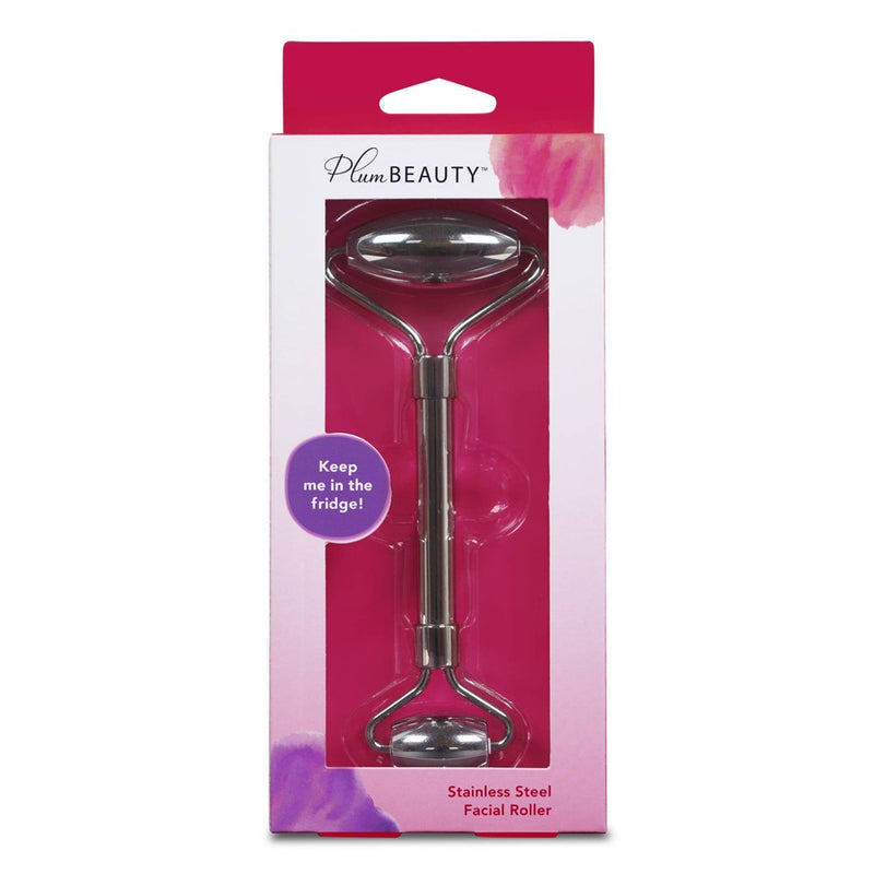 Plum Beauty Stainless Steel Facial Roller