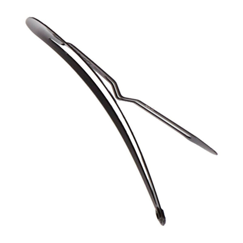 scunci Contour Hair Clips - Black - 6pk