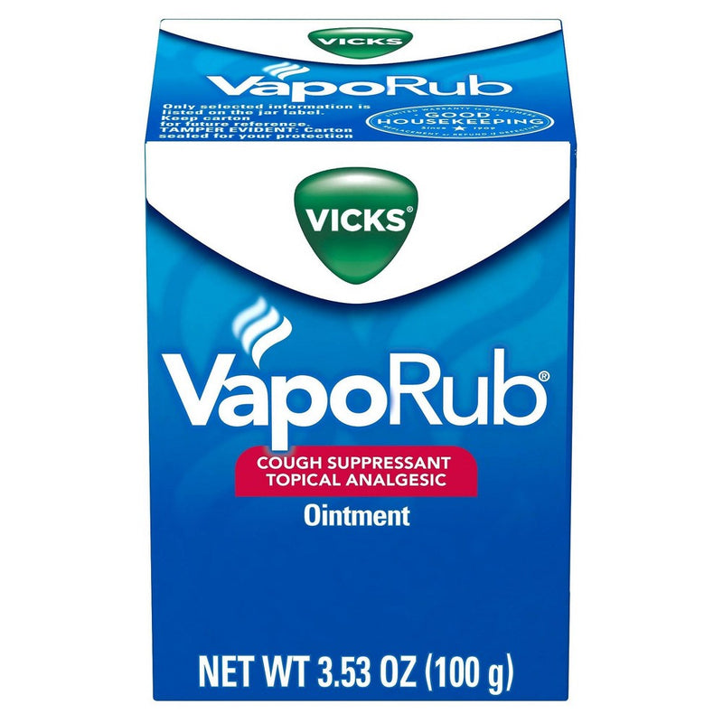 Vicks VapoRub Cough Suppressant Ointment - 3.53oz