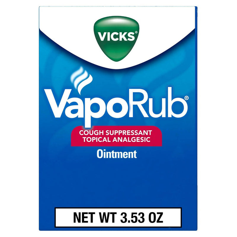 Vicks VapoRub Cough Suppressant Ointment - 3.53oz