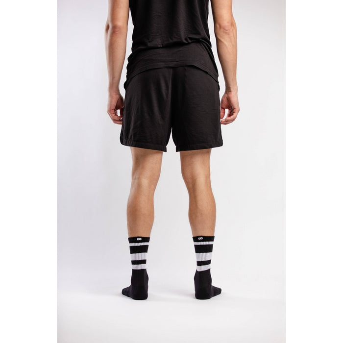 Pair of Thieves Men's 3pk Stripe Cushion Crew Casual Socks - Blue/Green/White 8-12