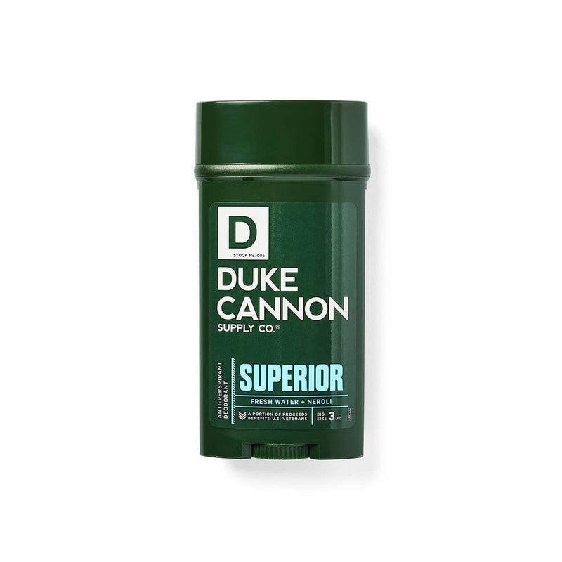 Duke Cannon Antiperspirant & Deodorant - Superior - Maximum-Strength Antiperspirant for Men - Scented - 3 oz