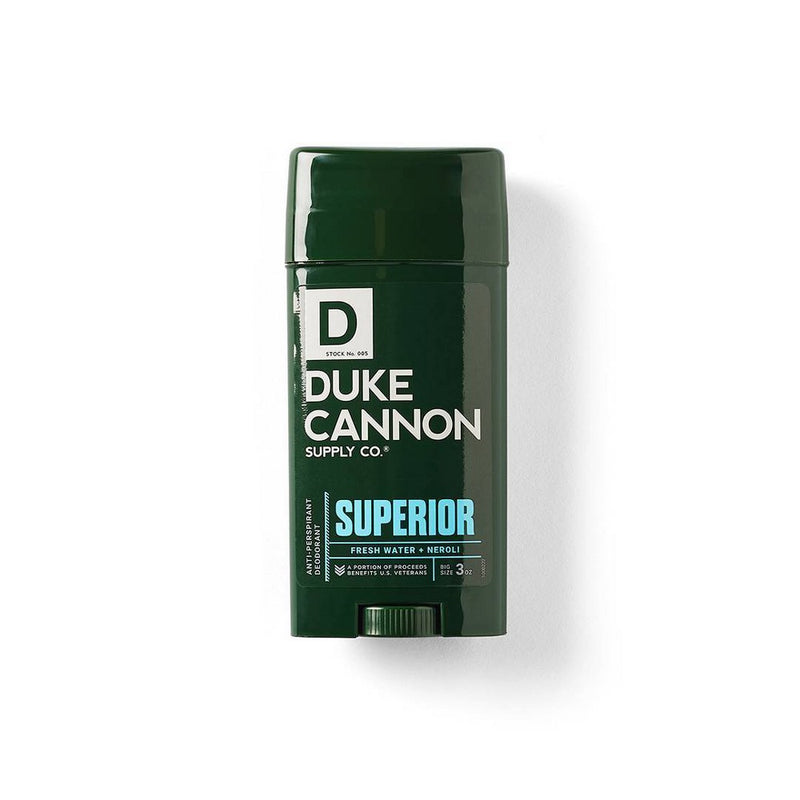Duke Cannon Antiperspirant & Deodorant - Superior - Maximum-Strength Antiperspirant for Men - Scented - 3 oz