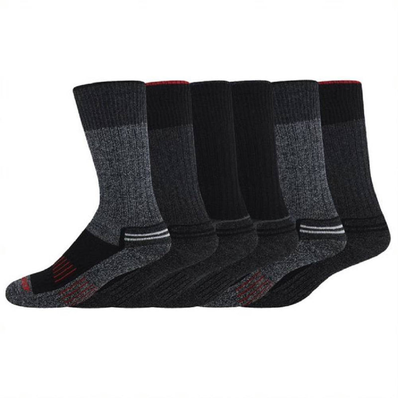 Dickies Men's Navigator Crew Socks 6pk - Blue 6-12
