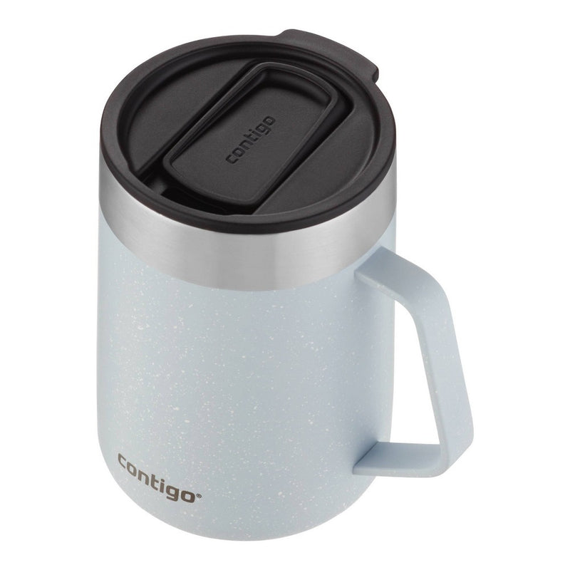 Contigo 14oz Streeterville Stainless Steel Desk Mug - Icicle Speckled
