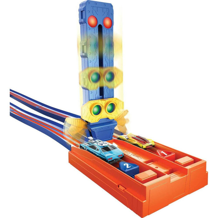 Hot Wheels Ultra Hots Wild Drive Drag Race Trackset