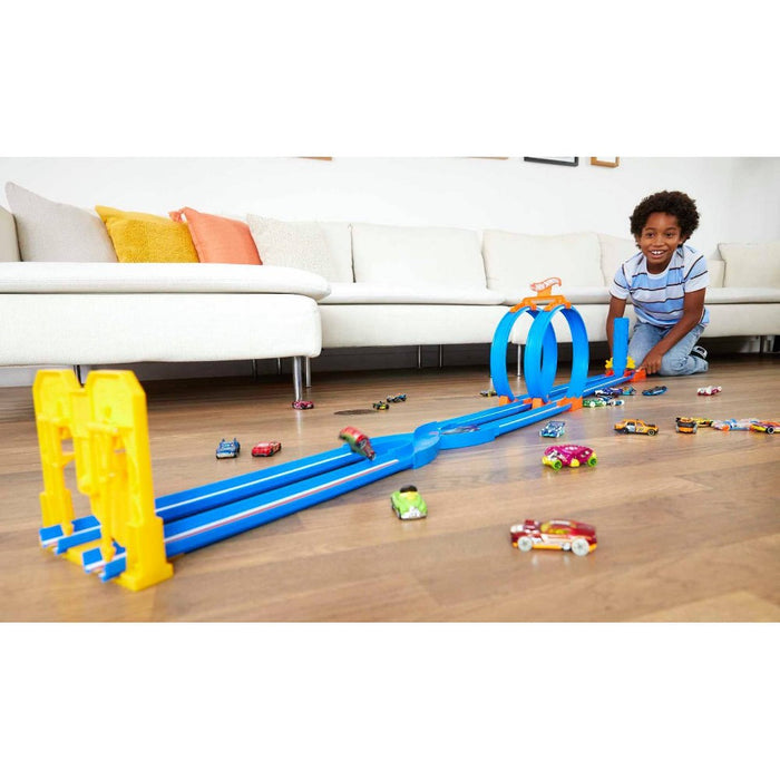 Hot Wheels Ultra Hots Wild Drive Drag Race Trackset