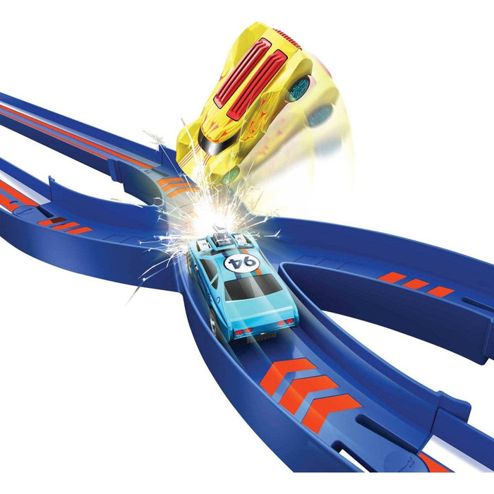 Hot Wheels Ultra Hots Wild Drive Drag Race Trackset
