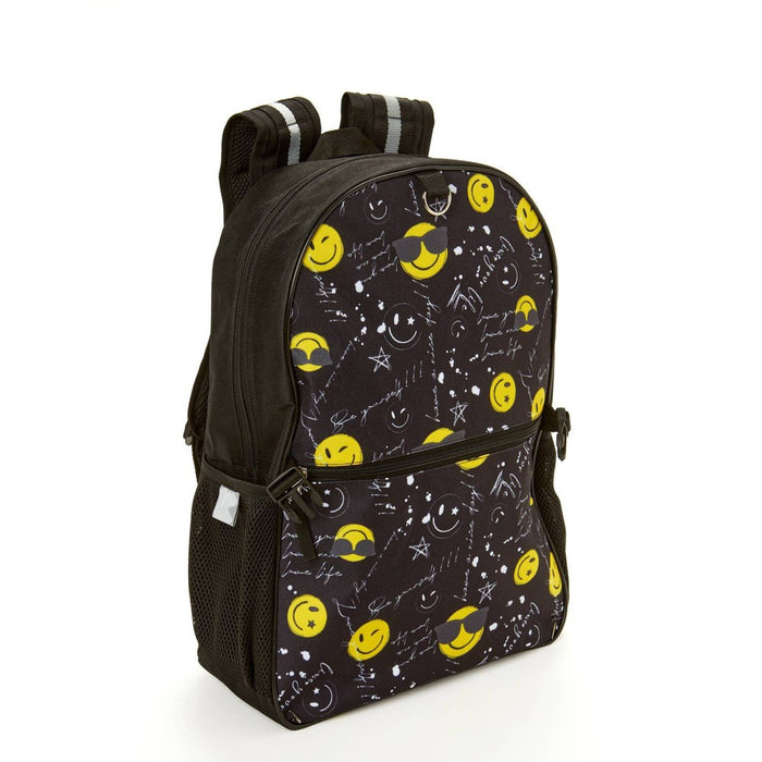 Kids' Fashion Headphone 17" Backpack Value Set - Smiley