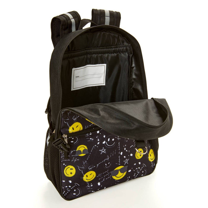Kids' Fashion Headphone 17" Backpack Value Set - Smiley