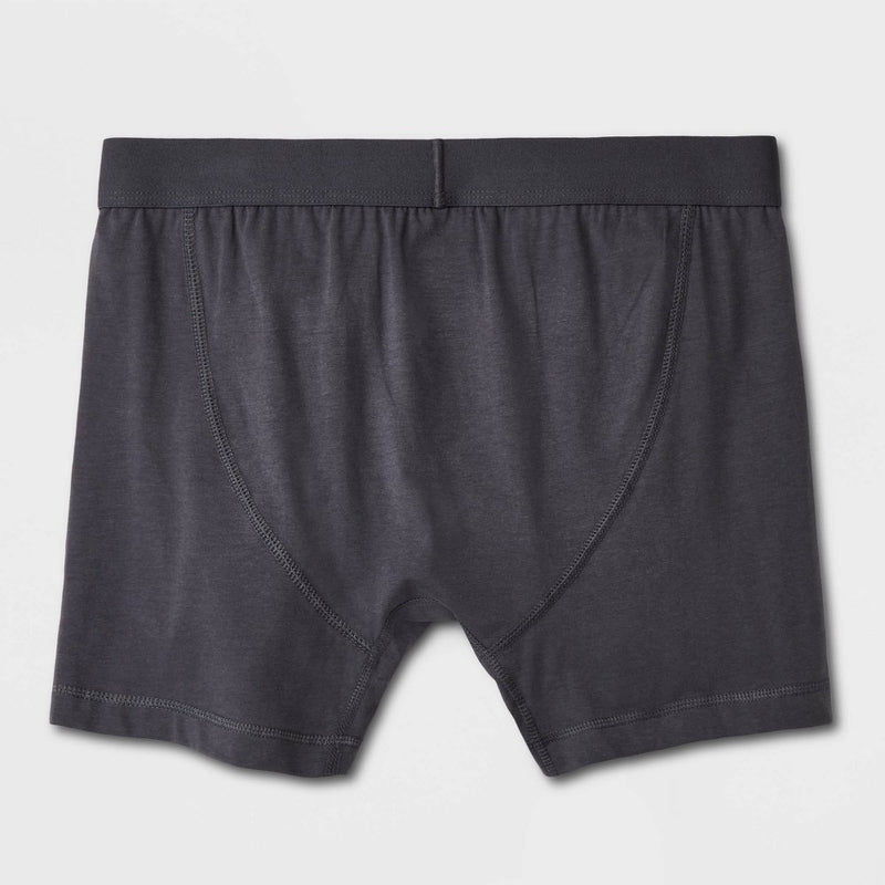 Men's Boxer Briefs 5pk - Goodfellow & Co Plum Purple/Burgundy/Teal Blue L