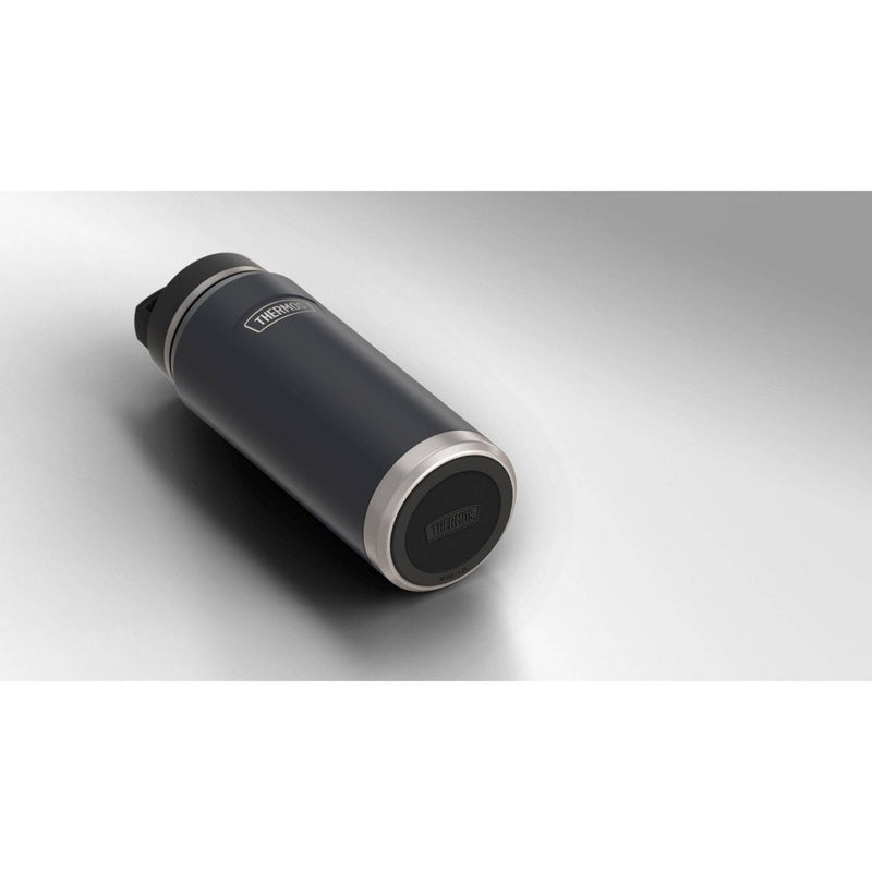 Thermos 40oz Stainless Steel Wide Mouth Hydration Bottle Black