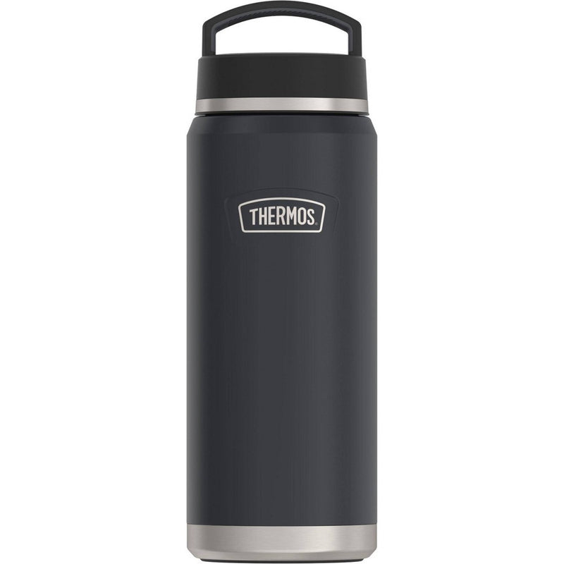 Thermos 40oz Stainless Steel Wide Mouth Hydration Bottle Black