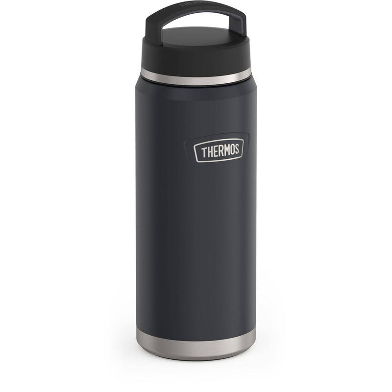 Thermos 40oz Stainless Steel Wide Mouth Hydration Bottle Black