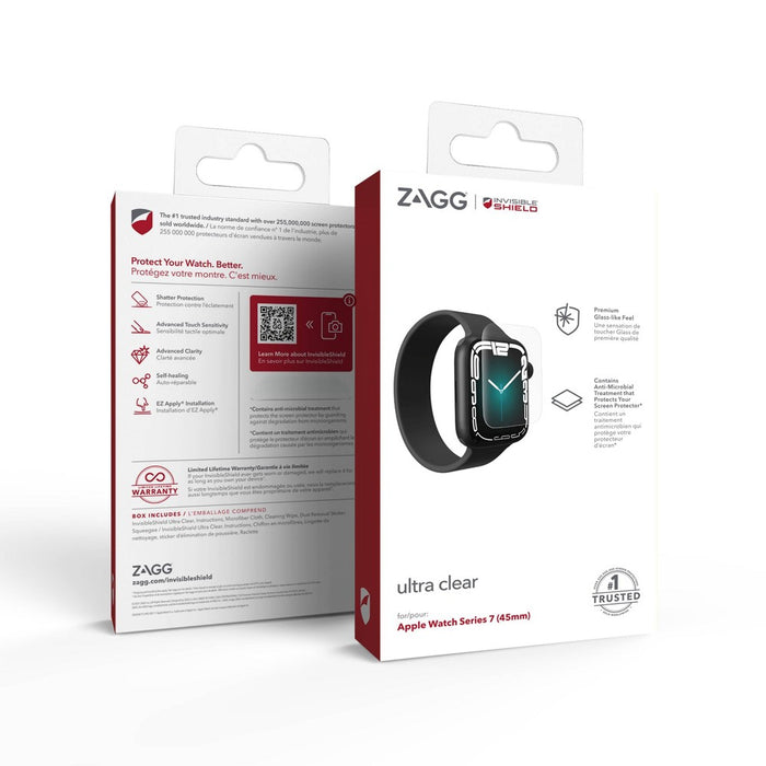 ZAGG Invisible Shield Apple Watch Series 7 45mm - Ultra Clear