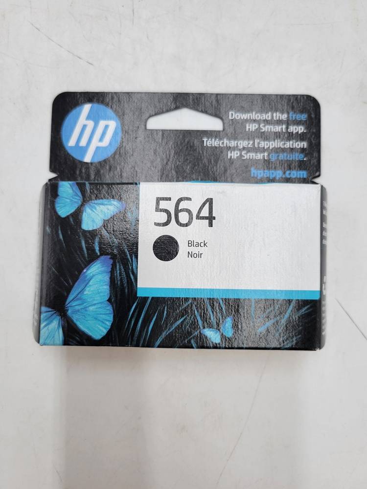 HP 564 Photosmart Single Ink Cartridge - Black (CB316WN#140) EXP 02/2025