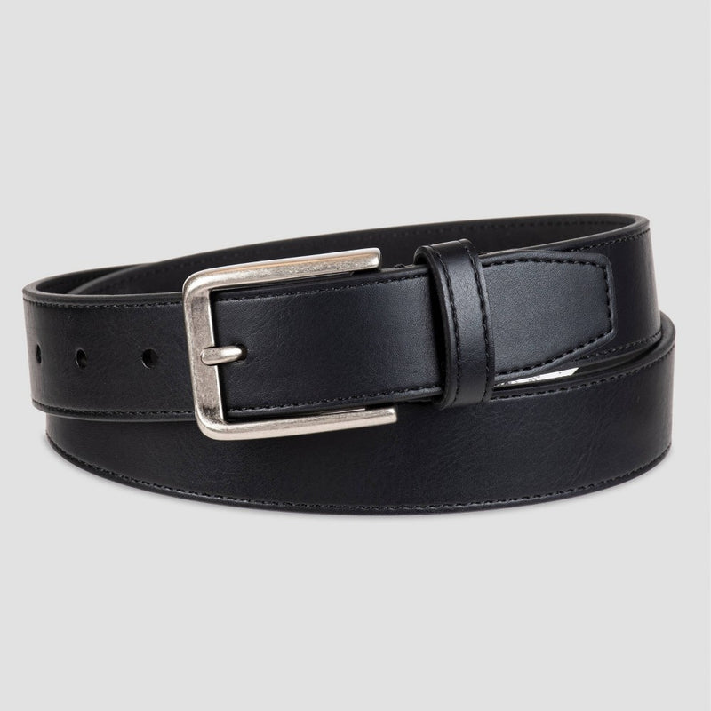 Men's Stitched Belt - Goodfellow & Co Black L