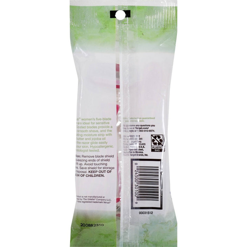 Blade Disposable Razor - Trial Size - 5 Blade/2ct - up & up