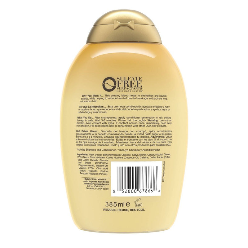 OGX Coconut-Caffeine Conditioner - 13 fl oz