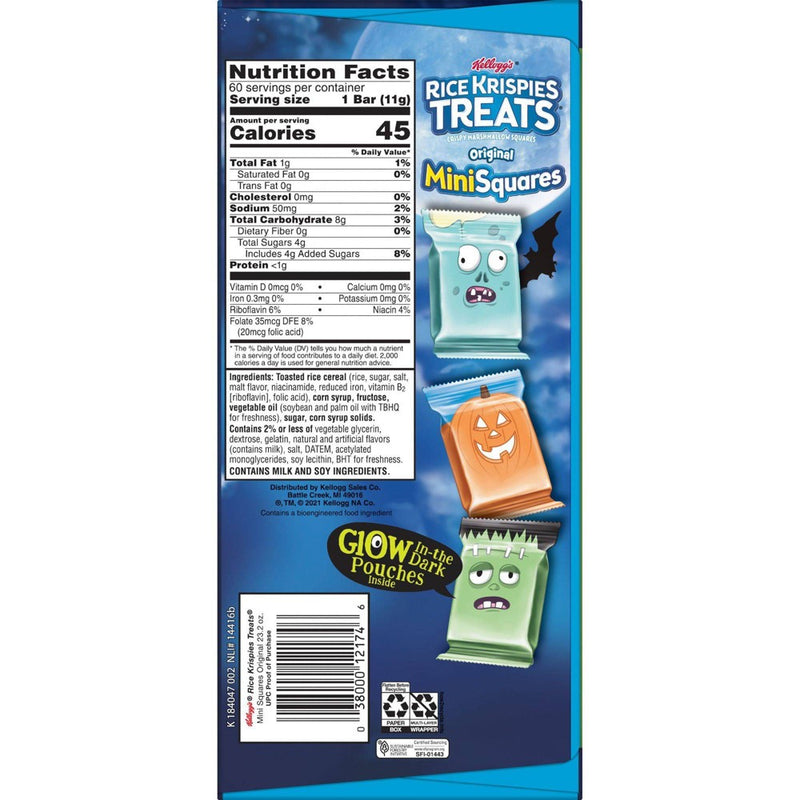 Rice Krispies Treats Mini Marshmallow Squares - 23.2oz/60ct