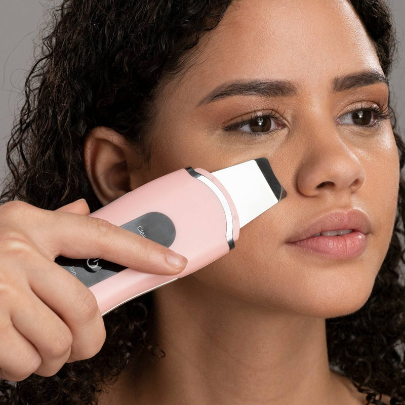 Spa Sciences LELA Ultrasonic Facial Spatula System - Pink