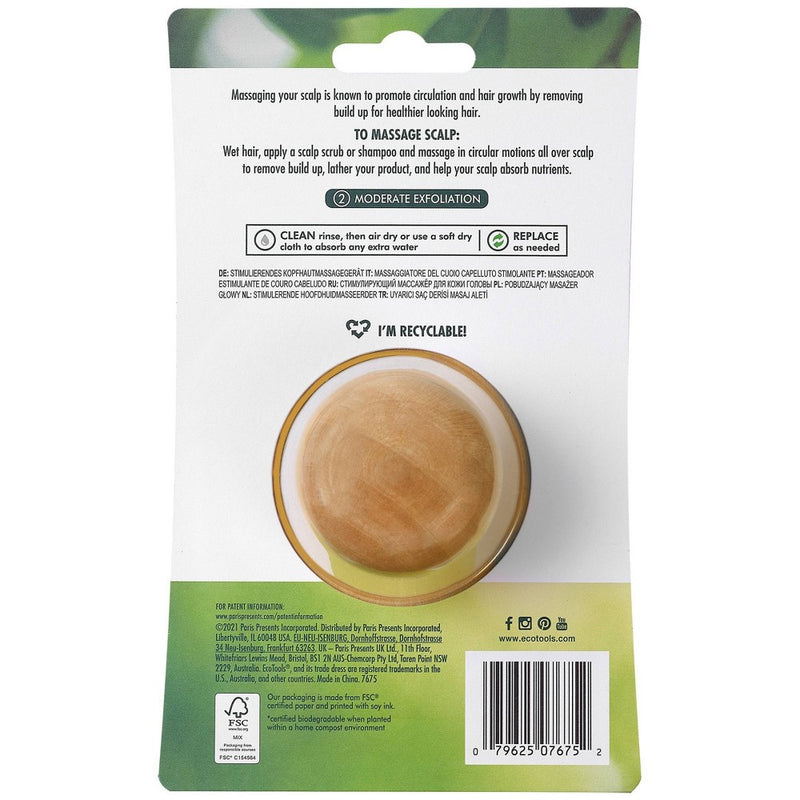 EcoTools Shower Scalp Massager - 1ct