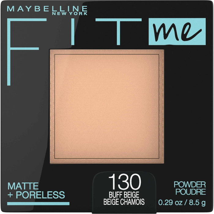 Maybelline Fit Me Matte + Poreless Pressed Powder - 130 Buff Beige - 0.29oz