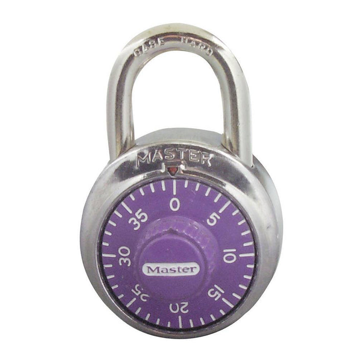 Master Lock 1-7/8" Purple Dial Combination Padlock