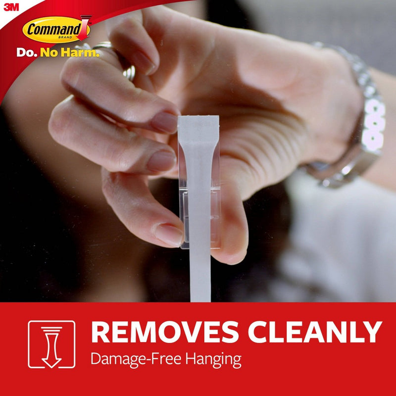 Command Large Sized Designer Hooks Value Pack White