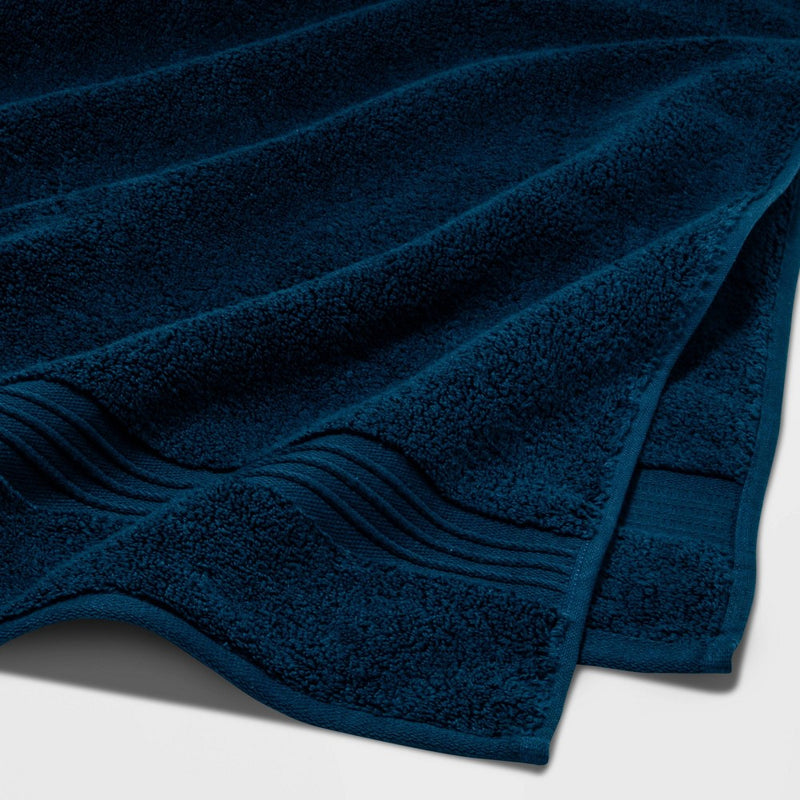 Spa Bath Sheet Dark Blue - Threshold Signature